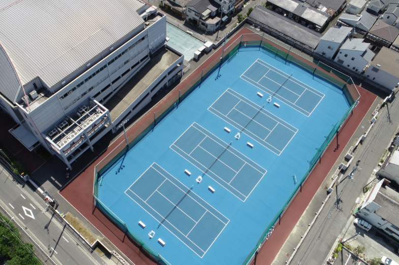 松下町校地テニスコート